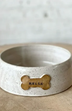 CIOTOLA IN CERAMICA PER CANI